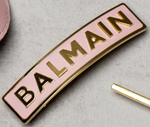 Balmain Hair Couture Заколка-автомат для волос Розовая Лимитированная коллекция Barrette Pour Cheveux M SS20