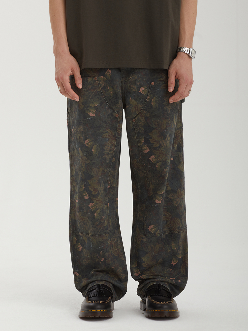 Мужские Джинсы (Regular Fit) Denim Double Knee