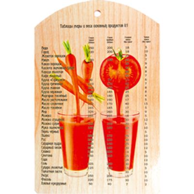 Доска разделочная «Овощной коктейль» 29х18,5 см