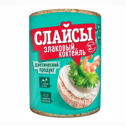 Слайсы Веган злаковый коктейль 100 гр