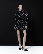 «Lush dance» Платье мини с открытой спиной.