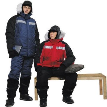 Костюм зимний "Аляска" брюки (т.синий/черный)