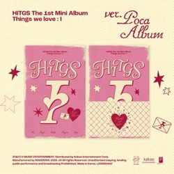 Альбом HITGS - THINGS WE LOVE : I THE 1ST MINI Album POCAALBUM Version