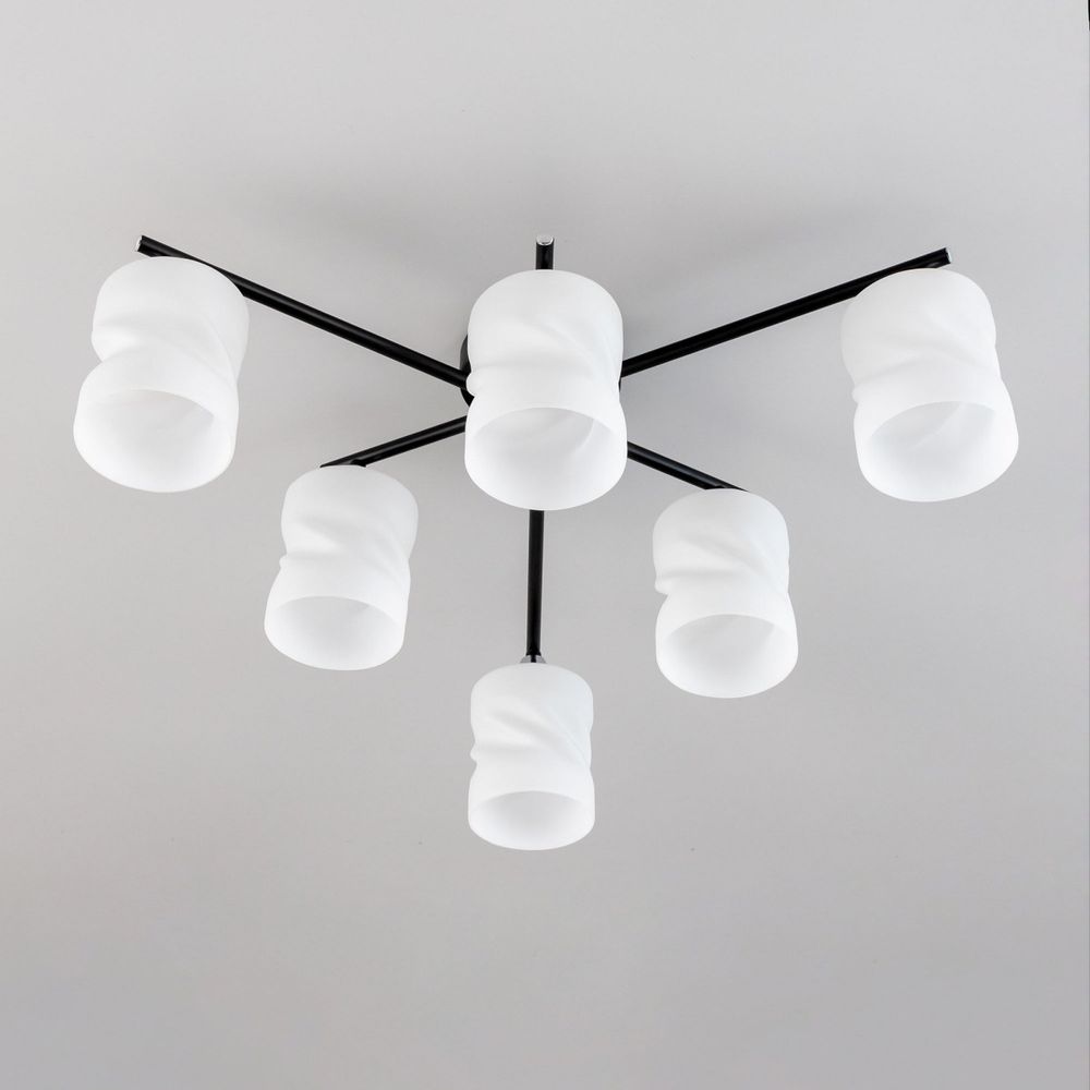 Citilux Нильс CL132165 Люстра потолочная Чёрная