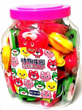 Мармелад Deer DaDa bao Животные с жидкой начинкой 50шт*18гр