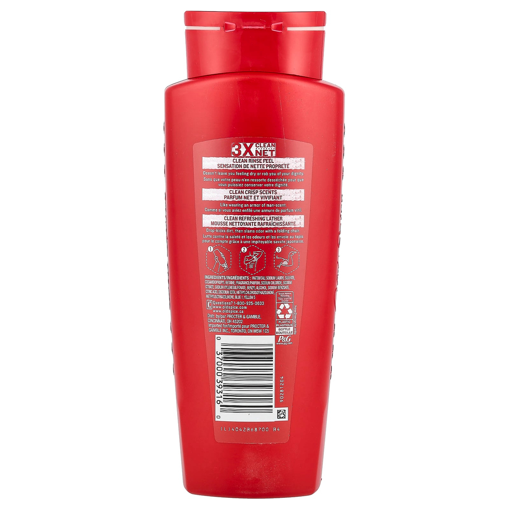 Old Spice, Гель для душа, Pure Sport, 532 мл (18 жидк. унц.)