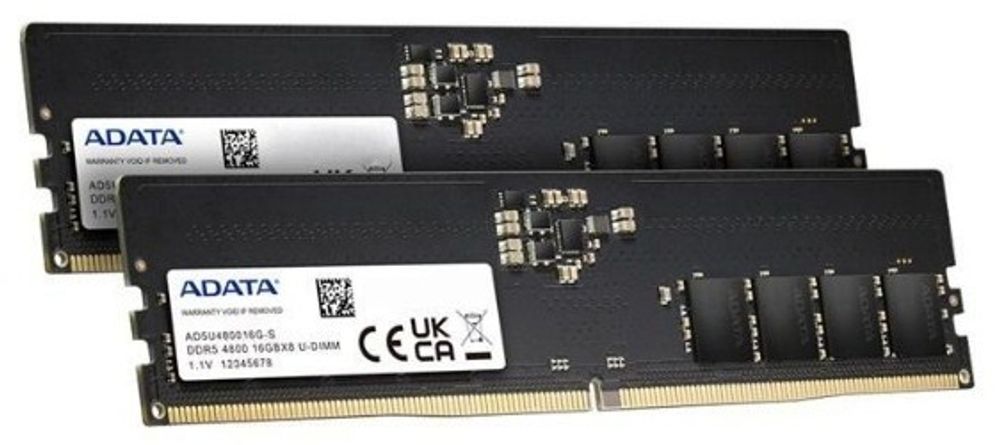 Оперативная память ADATA AD5U480016G-DT 32 Гб