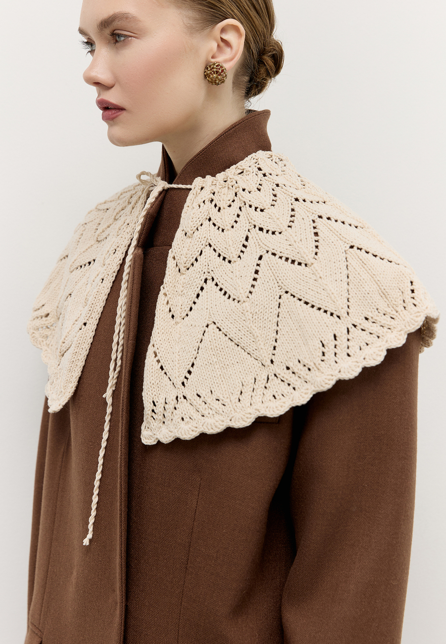 Воротник ажурный