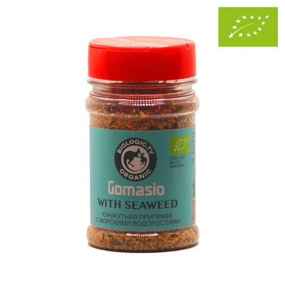 Кунжутная приправа с морскими водорослями Гомасио органическая, Biologic.tv, 150 г