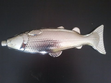 Фляжка Helios Рыба 500 в чехле