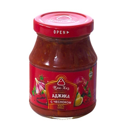 Соус "Аджика с чесноком" 210г. Цин-Каз