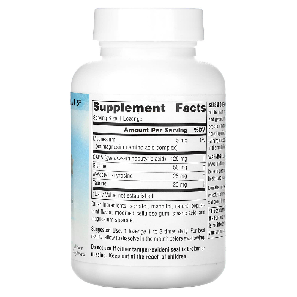Source Naturals, Serene Science®, ГАМК Calm®, 120 пастилок