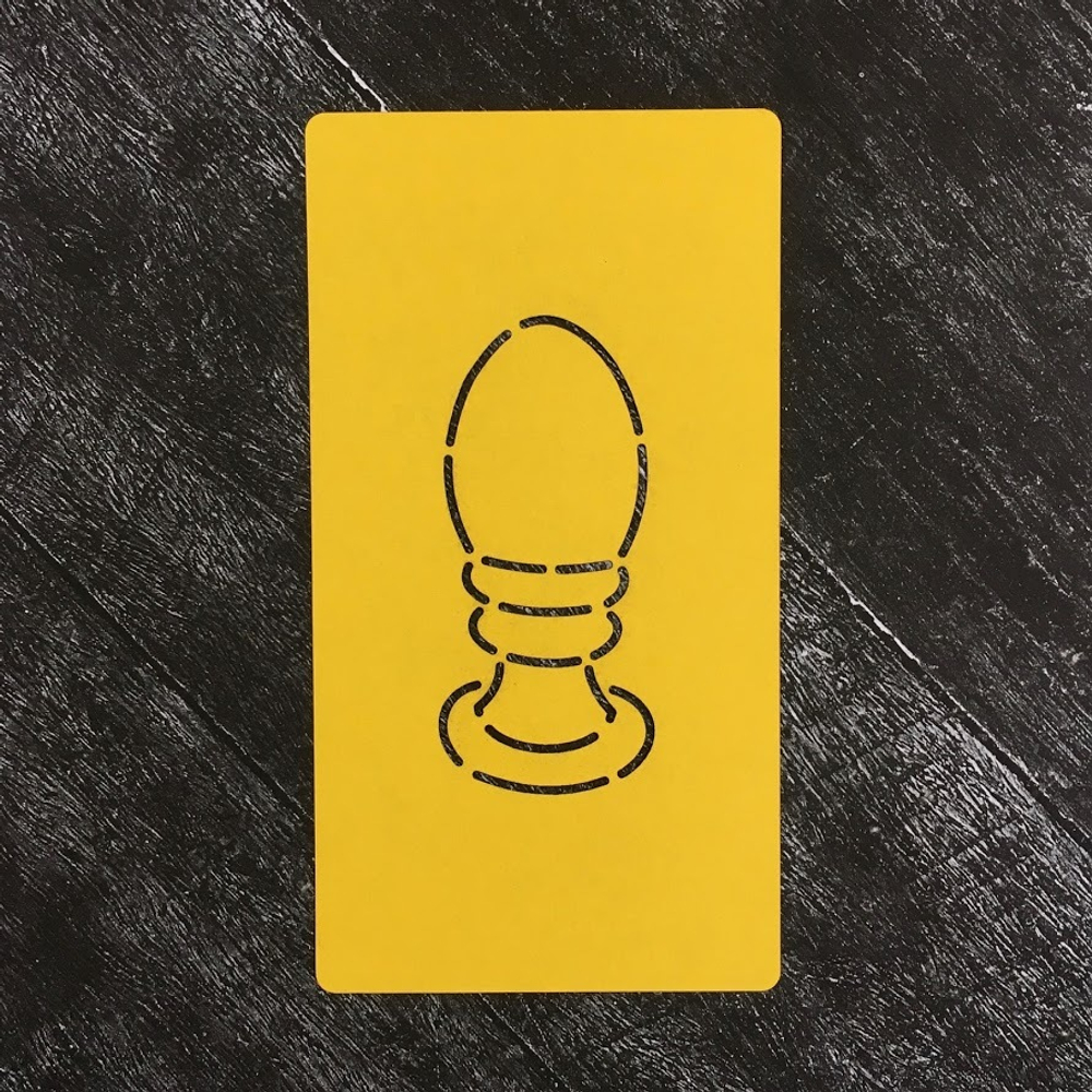 Яйцо на подставке №3