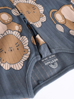 Комбинезон / Cлип для малышей Next N26-395, 3 шт., Бежевый, Серый, Синий