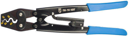 Кримпер-Клещи для обжима штырьевых наконечников ПК-16м КВТ