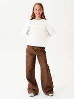 Джемпер для девочки AT1263 молочный