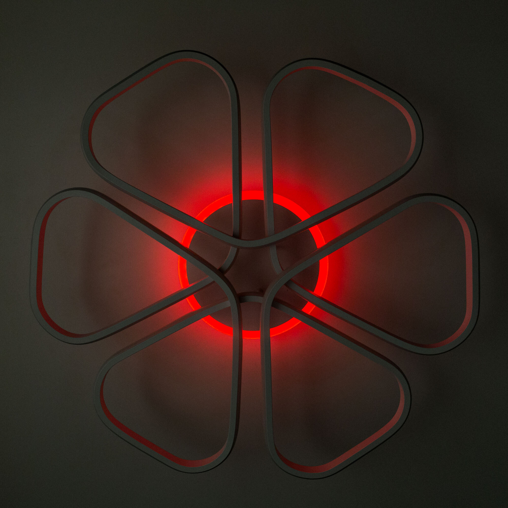 Citilux Сезар Смарт CL233A270E RGB Умная люстра Белая