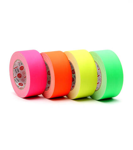 Клейкая лента Gaffer Tape@ultraMATT - Гаффа тейп 50мм/25м - Зеленый (Светится в ультрафиолете)