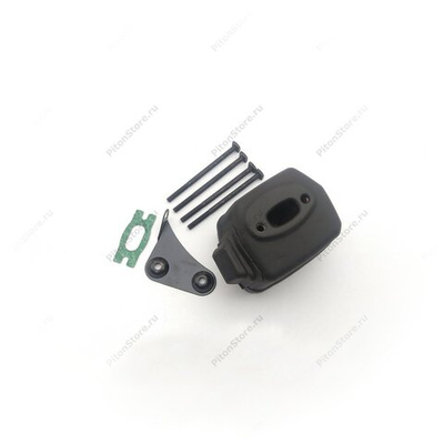 Глушитель б/п Husqvarna  51/55 (прокладка, кронштейн, а: 5017666-05 + 5017688-01) [Winzor]