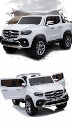 Детский электромобиль "Mercedes-Benz X-Class" белый