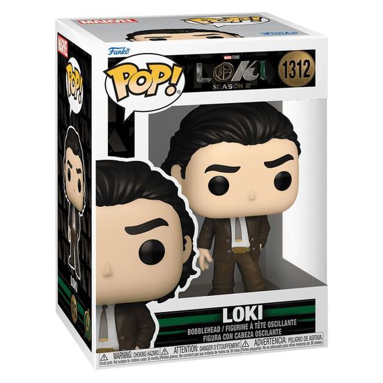Фигурка Funko POP! Bobble Marvel Loki Season 2 Loki (1312) 72169  / Фигурка Фанко ПОП! по мотивам сериала "Локи", Локи