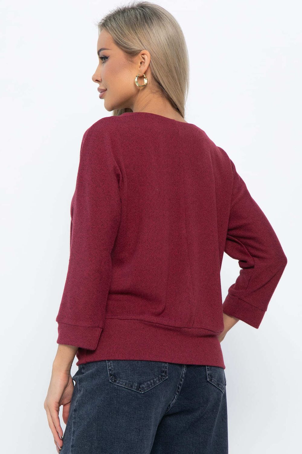 Джемпер трикотажный Претти (бордовый) Б14845-50М LT Collection