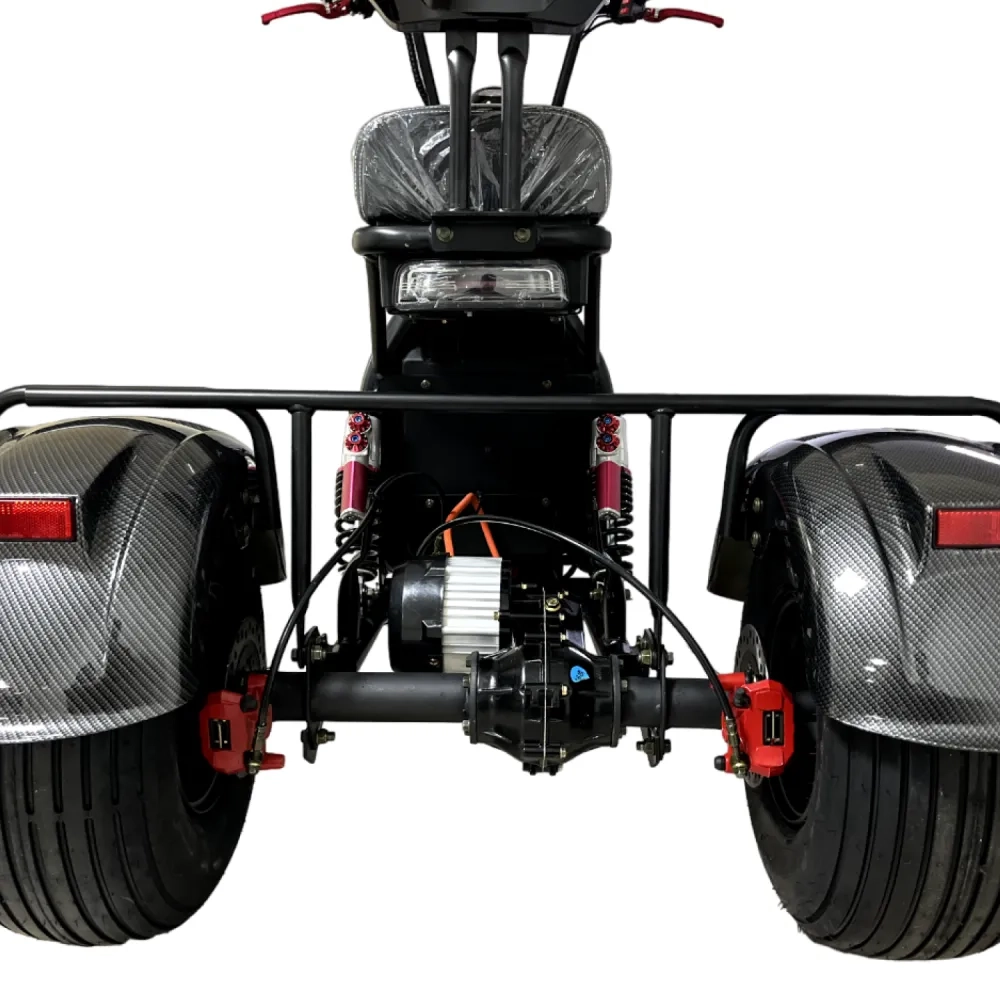 Электроскутер CityCoCo Trike GT X7 PRO 2023 Карбон