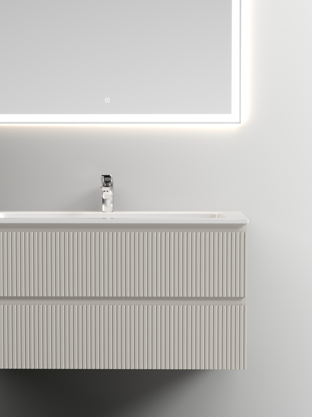 Тумба с раковиной Sancos Snob T 120 см SNT120CE beige soft