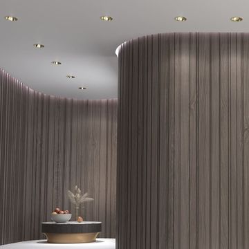 Встраиваемый светодиодный светильник 358692 белый/золото Knof Novotech