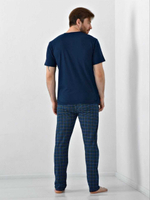 [m]Пижама мужская штаны+футболка 8809