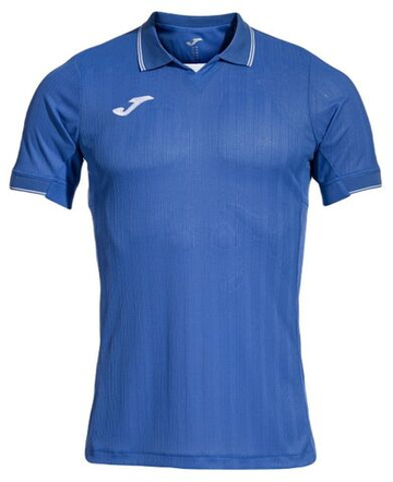 Мужское теннисное поло Joma Fit One Short Sleeve T-Shirt - небесный