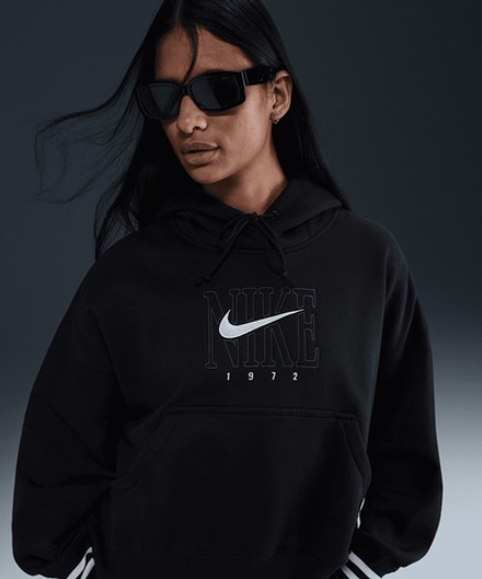 Толстовка женская NIKE W NSW PHNX FLC OOS GX PO HDY