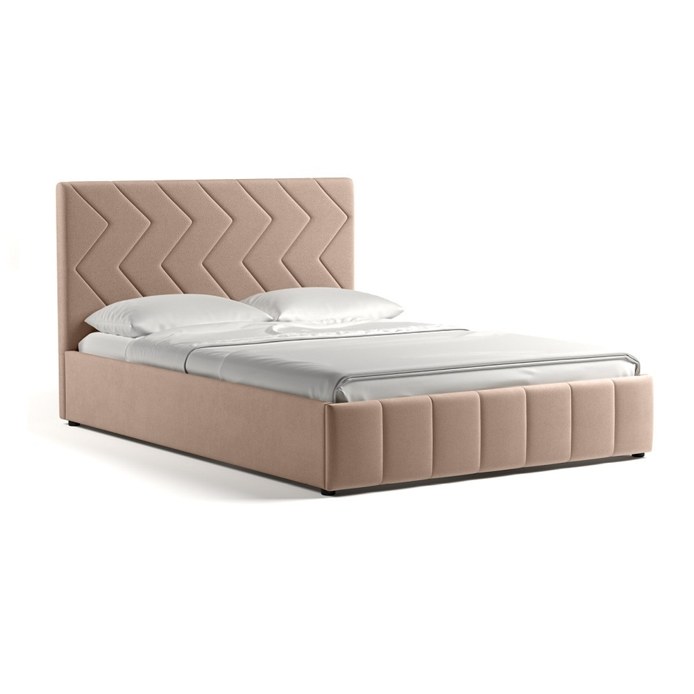 Кровать Милана 180 бежевая