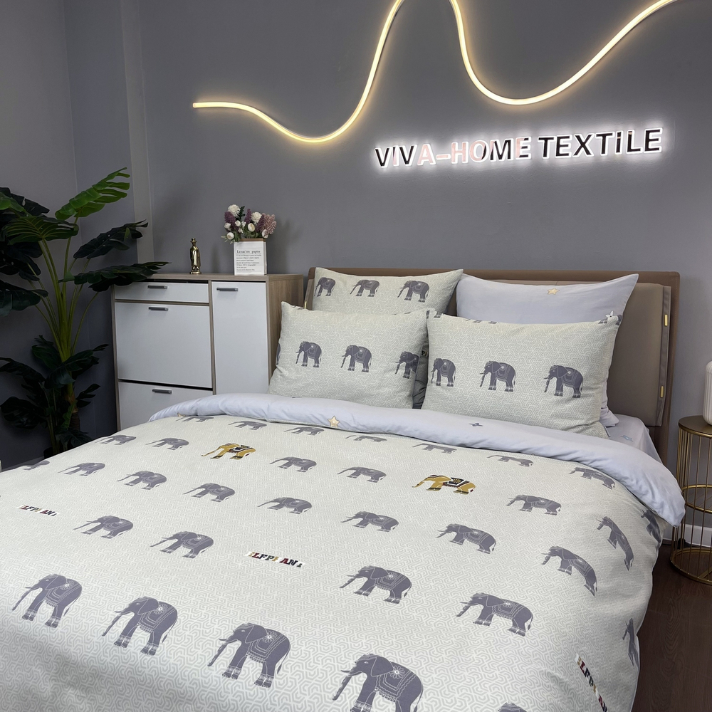 Комплект постельного белья Сатин 100% хлопок C649