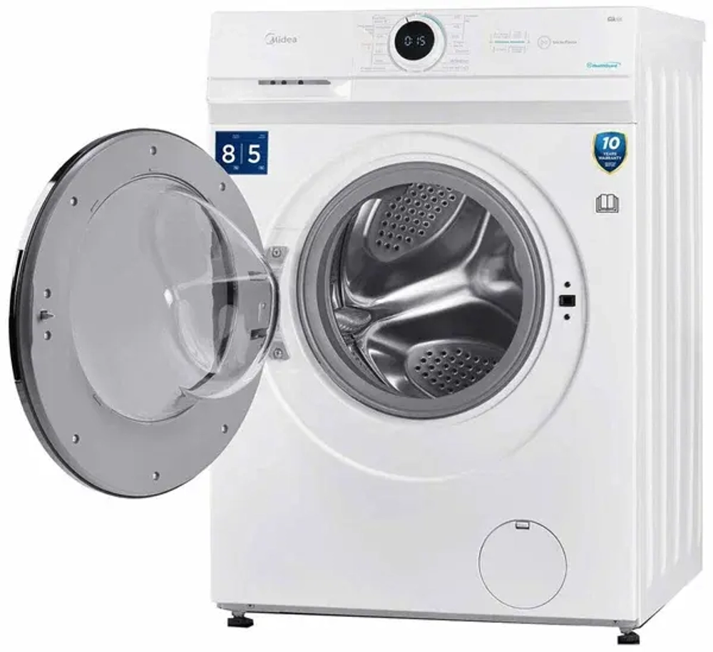 Стиральная машина с сушкой Midea MF100D80BS/W-RU (q)