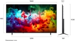 Телевизор LED LG 75" 75QNED70B6A.ARUG черный титан 4K Ultra HD 60Hz DVB-T DVB-T2 DVB-C DVB-S DVB-S2 USB WiFi Smart TV