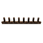 Вешалка настенная picket, 8 крючков, состаренный грецкий орех