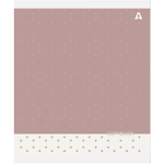 Тетрадь 48л., А5, линия, Alingar "Pattern", скрепка, мелованый картон ( стандарт), блок офсет, 5 дизайнов в пленке т/у