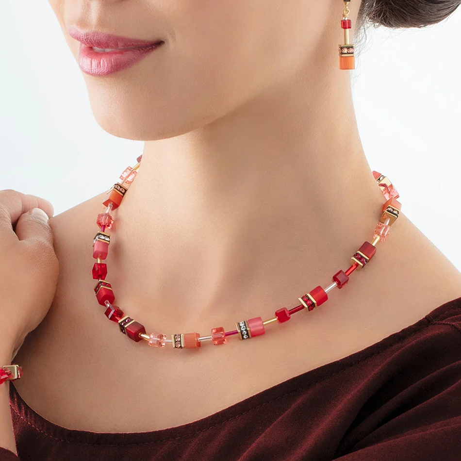 Серьги Coeur de Lion Red 2838/20-0300