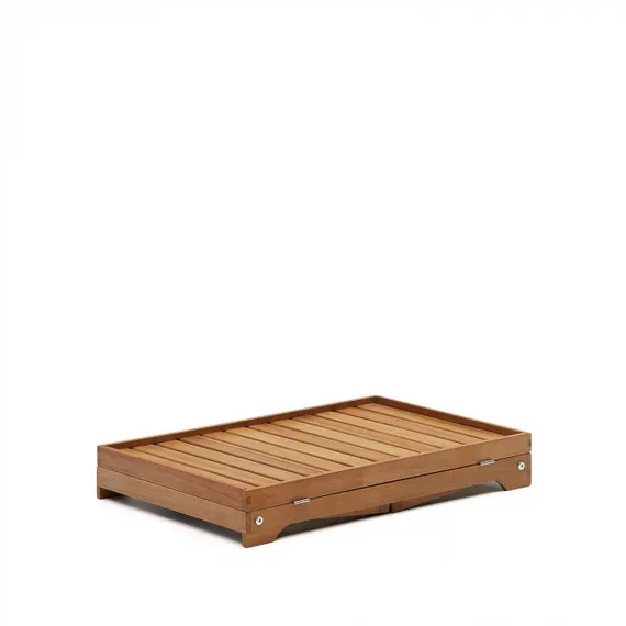 Складной поднос Mani из массива акации