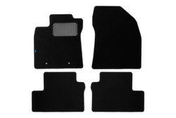 Коврики в салон для TOYOTA Avensis 2008-2011, 2011-2015, 2015-2018, седан, 4 шт. (текстиль) KLEVER03481922110KH