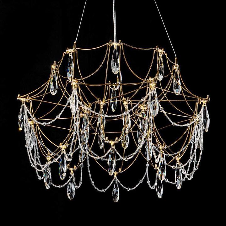 Подвесная светодиодная люстра Modelux Premium ML.5603.600P BS