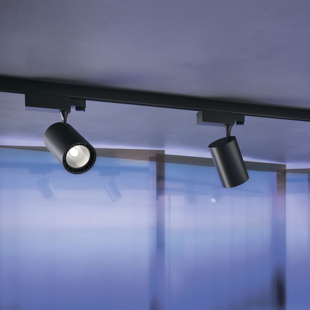 Трековый трехфазный светодиодный светильник Maytoni Trinity Vuoro TR029-3-20W4K-M-B