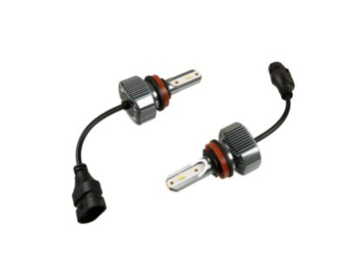 Автолампа-LED H11 18W 6000K 4000Lm 12/24V 1-конт ФОТОН (V2) SKYWAY радиатор компл.2 шт