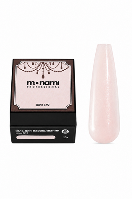 Monami Gel - Гель для наращивания ногтей Шик №2, 15гр