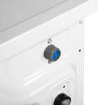 Узкая стиральная машина c инвертором и паром MAUNFELD MFWM127IWH053