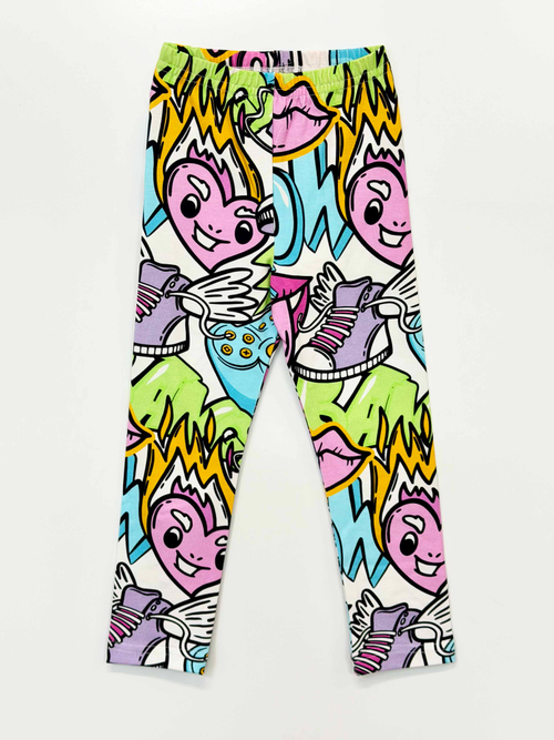 Лосины трикотажные для девочки 9-12 лет Милашка Сьюзи