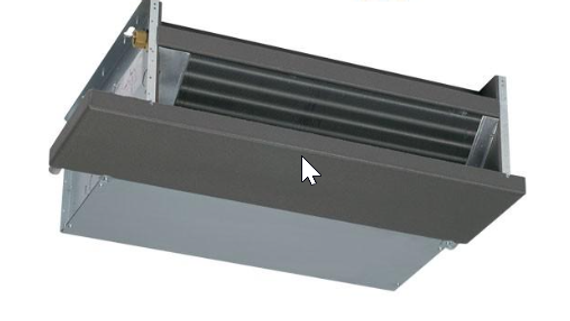 Канальный фанкойл FXE-CH 331. Горизонтальная версия, скрытой установки (без корпуса)