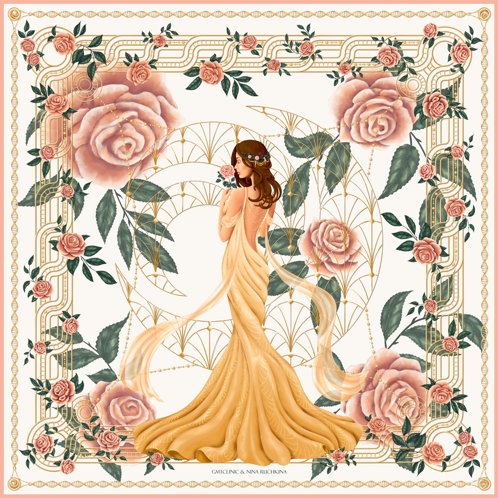 Шаль «Совершенная красота», 100% шерсть