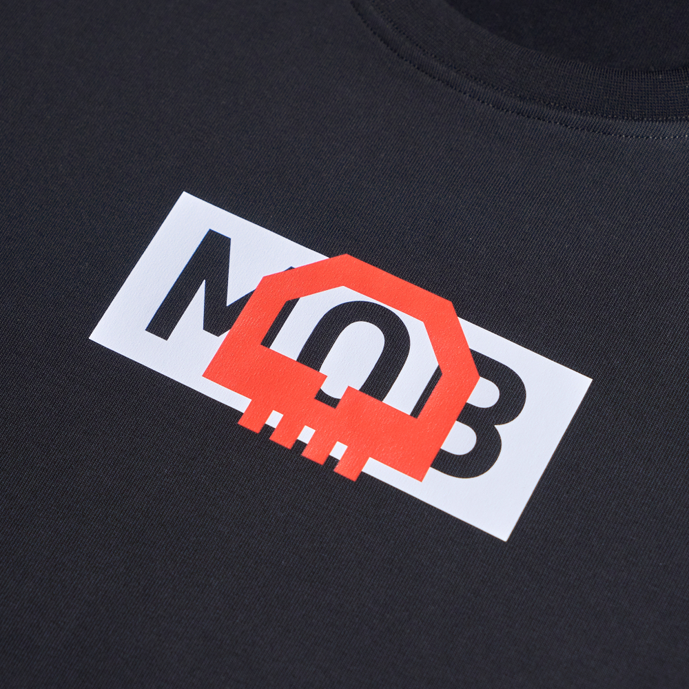 Футболка DxMOB, черная, размер XXL